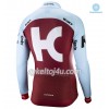 Cykeltrøje 2018 Team Katusha Alpecin N001 Vinter Thermal Fleece